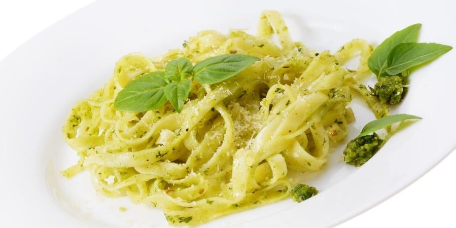 Assuaged-Blog-Basil-Pesto-Pasta-White-Plate-Image