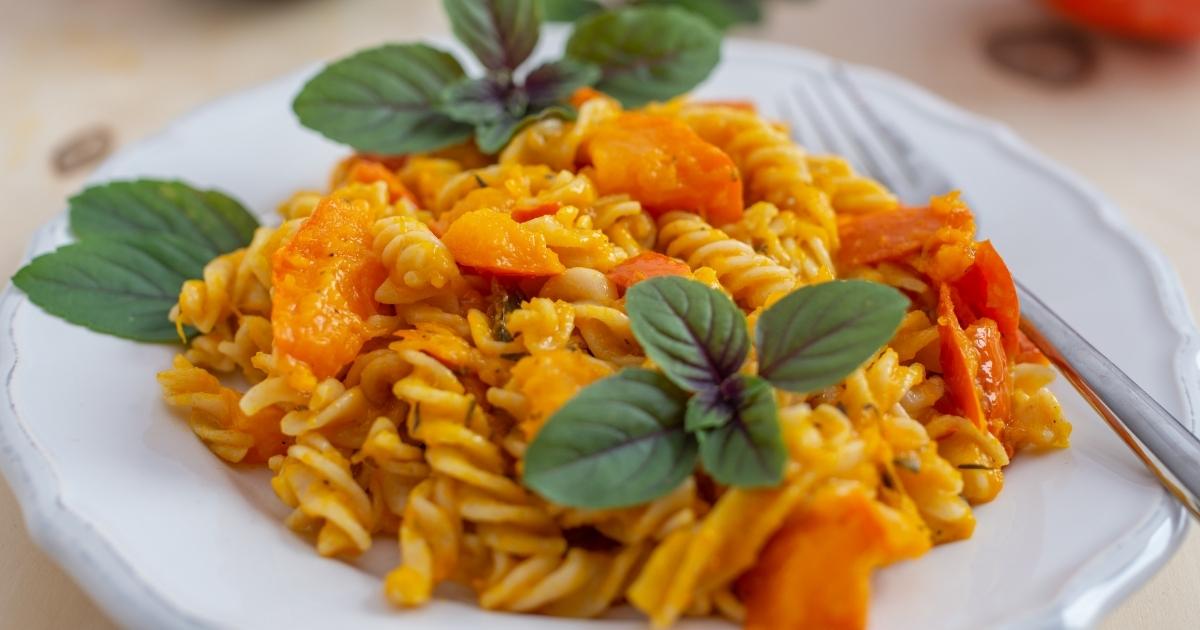 Pumpkin Alfredo Pasta