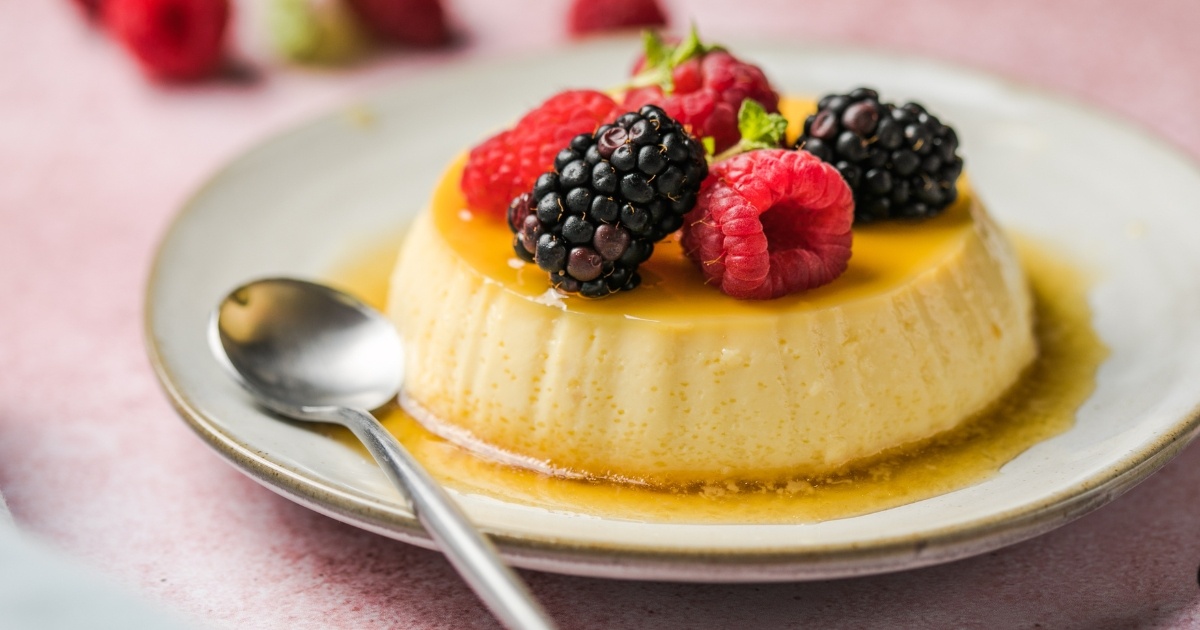 No-Bake Vegan Flan