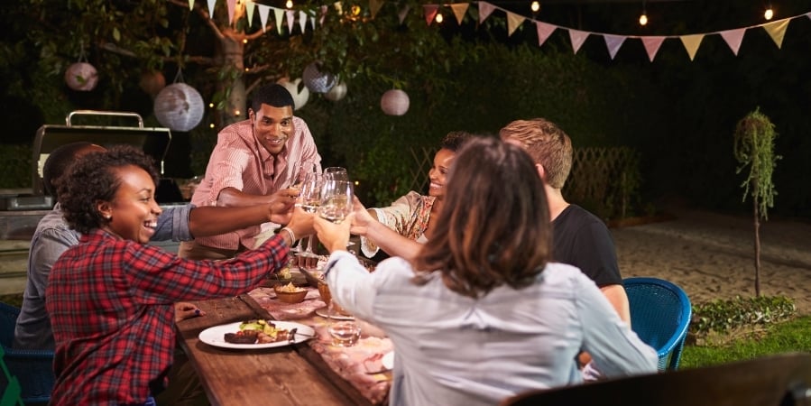 a-group-of-friends-eating-dinner-together