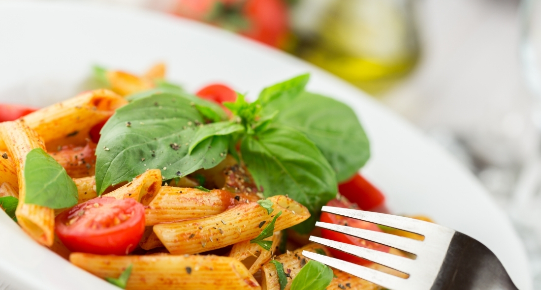 Organic Cherry Tomato & Basil Pasta Recipe 
