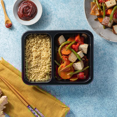 Prepared-Spicy-Gochujang-Vegetables-with-Braised-Tofu-Quinoa