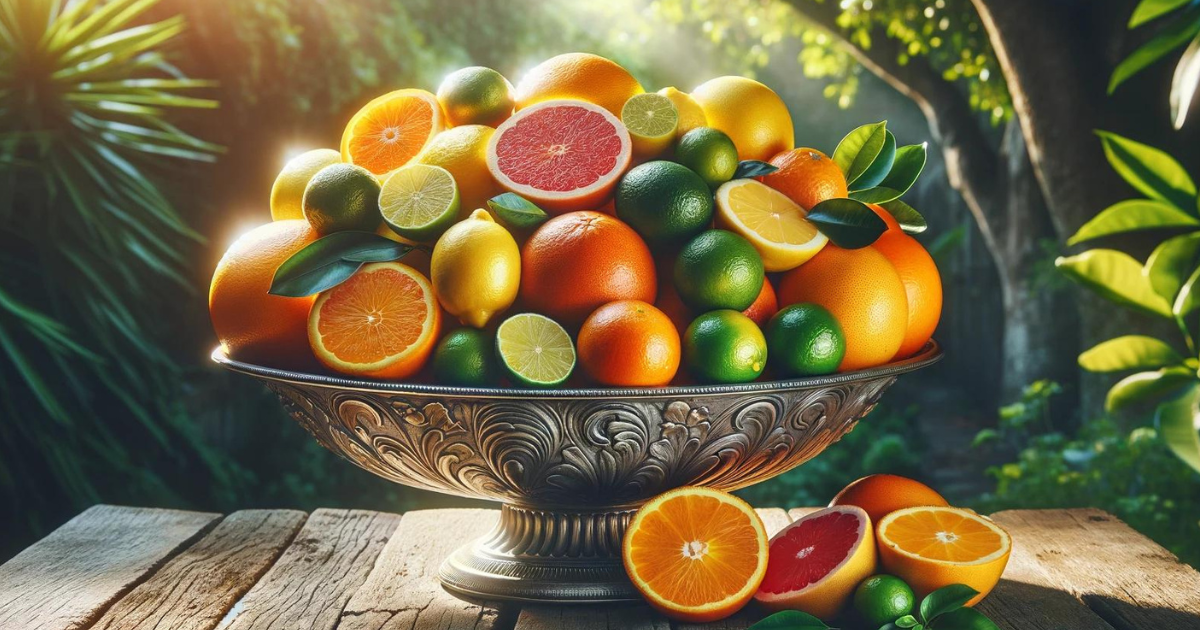 varied-citrus-fruits-in-a-steel-cup
