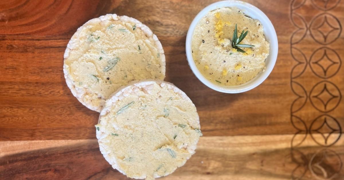 Garlic Rosemary Cashew Butter