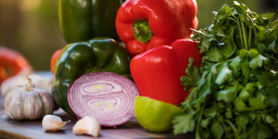 onions and peppers-Assuaged