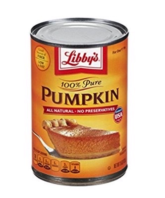 Libby's 100% pure pumpkin