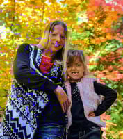 Cynthia Murphy and special needs child making a difference
