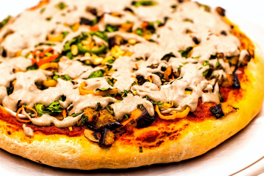 Organic Plant-Based Vegan Pizza