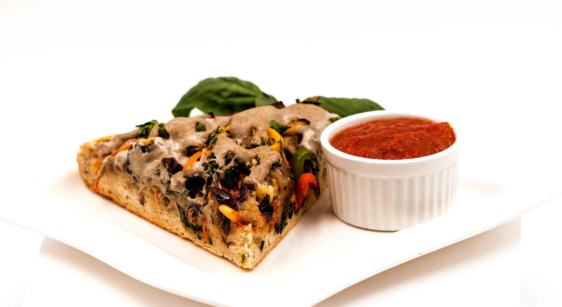 Organic Plant-Based Vegan Herb and Cheese Sauce