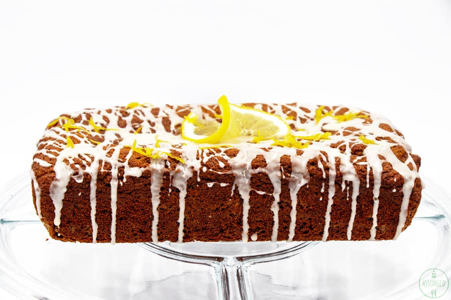 Lemon Glazed Banana Bread