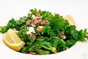 Kale-Ginger-Salad-with ginger sesame dressing