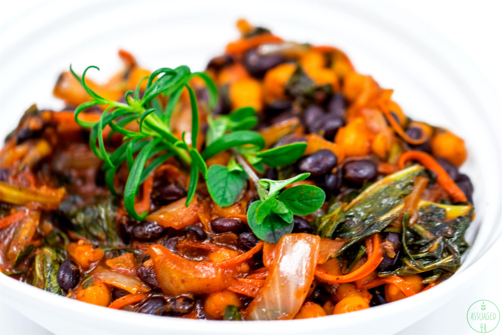 Sweet and Spicy Cuban-Style Collard Greens and Beans