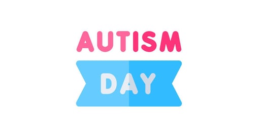 Autism day sticker