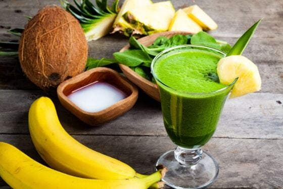 Piña Colada Superfood Smoothie Piña Colada Superfood Smoothie