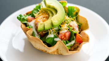 Meal Prep: Tempeh Taco Bowls with Non-Dairy Sour Cream