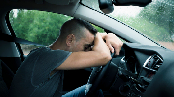 Man stressed over the barriers to healthcare access