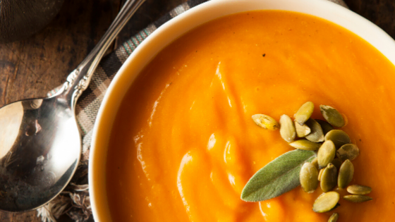 Curry Butternut Squash Bisque