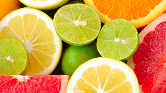 citrus fruits lemon lime grapefruit orange