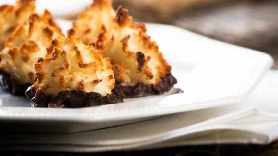 Vegan Toasty Coconut Macaroons