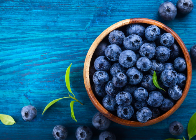 fresh blueberry superfoods blog image