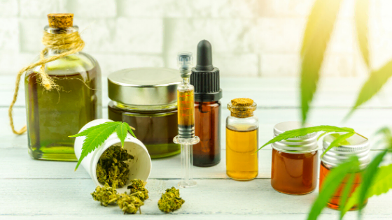 oils, extracts and tinctures, supplement of marijuana leaves and buds