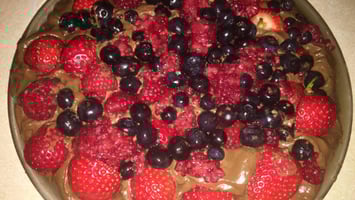 Maurizio's Raw Chocolate Mix Berry Pie