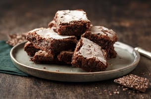 Vegan-Gluten-Free-Flourless-Fudge-Brownies