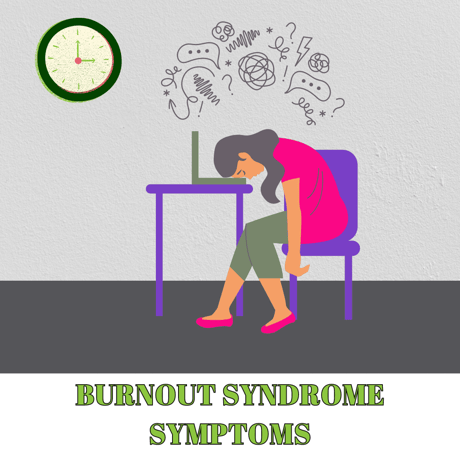 burnout syndrome symptoms instagram post 