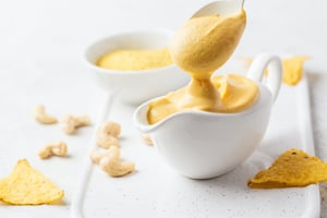 Vegan Jalapeño Cheddar Cheesy Sauce