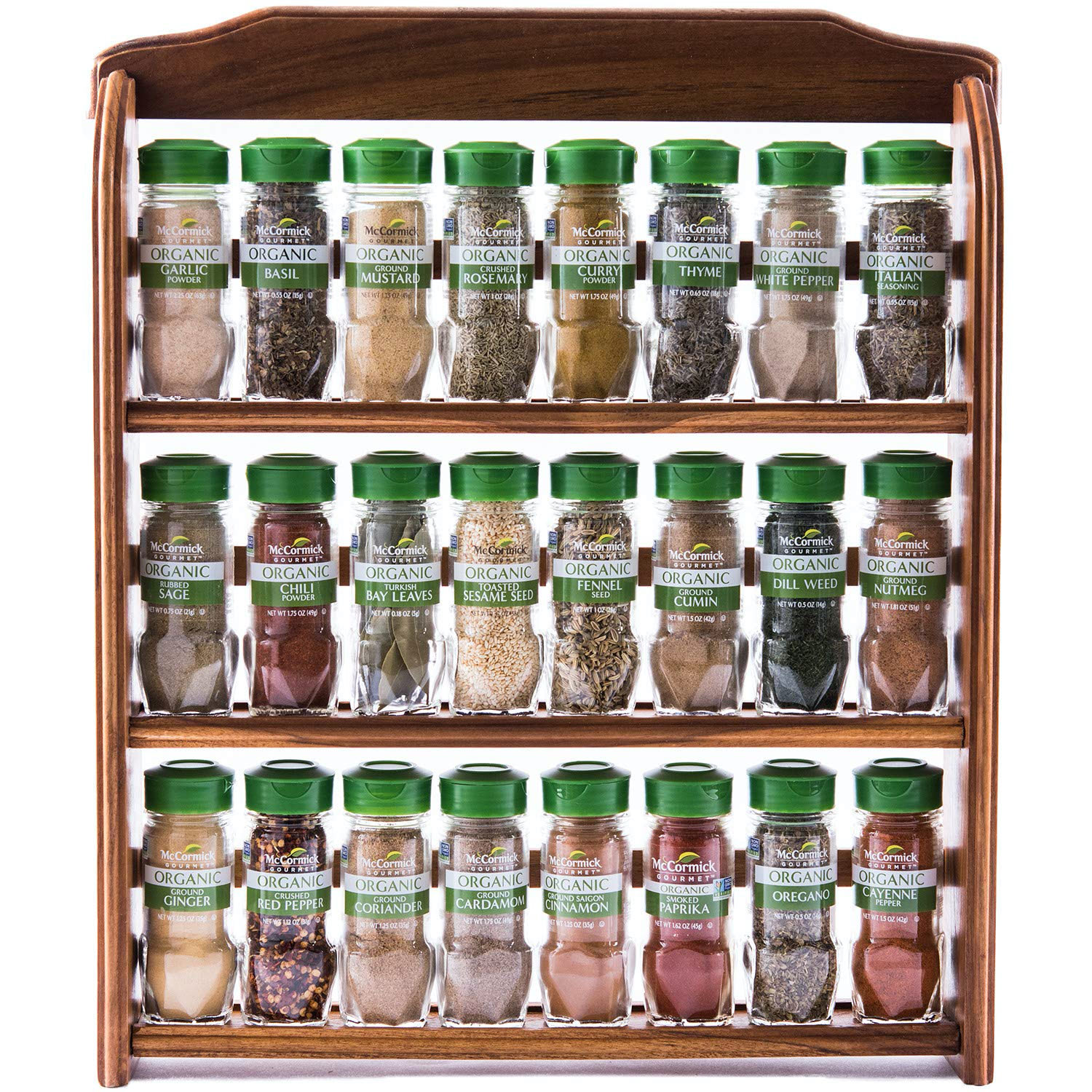 Organic Spice Rack